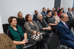 Uroczyste otwarcie wraz z przecięciem wstęgi nowego budynku Urzędu Gminy oraz Gminnego Ośrodka Pomocy Społecznej w...