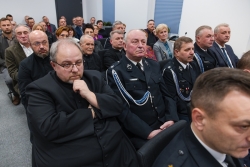 Uroczyste otwarcie wraz z przecięciem wstęgi nowego budynku Urzędu Gminy oraz Gminnego Ośrodka Pomocy Społecznej w...