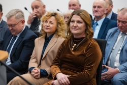 Uroczyste otwarcie wraz z przecięciem wstęgi nowego budynku Urzędu Gminy oraz Gminnego Ośrodka Pomocy Społecznej w...