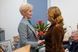 Uroczyste otwarcie wraz z przecięciem wstęgi nowego budynku Urzędu Gminy oraz Gminnego Ośrodka Pomocy Społecznej w...