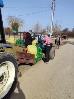 Podziękowanie za udział w akcji „Sprzątanie świata w Gminie Sadkowice”