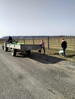 Podziękowanie za udział w akcji „Sprzątanie świata w Gminie Sadkowice”