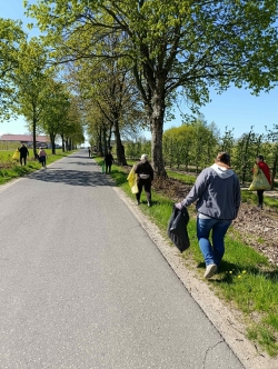 Podziękowanie za udział w akcji „Sprzątanie świata w Gminie Sadkowice”