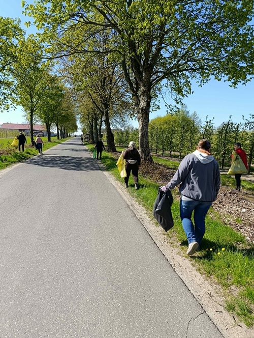 Podziękowanie za udział w akcji „Sprzątanie Świata w Gminie Sadkowice”